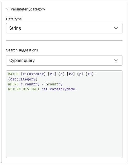 parameter chaining