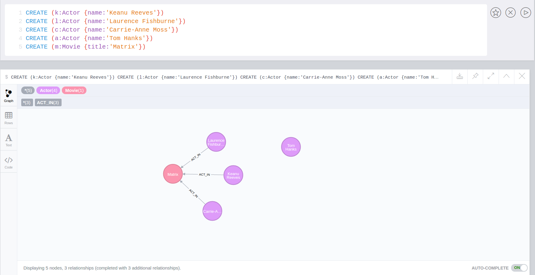 apoc.trigger.add.create rel new node