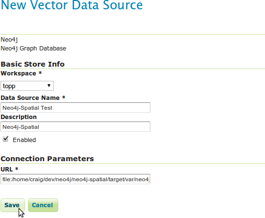 Geoserver 3 path to neo4j db