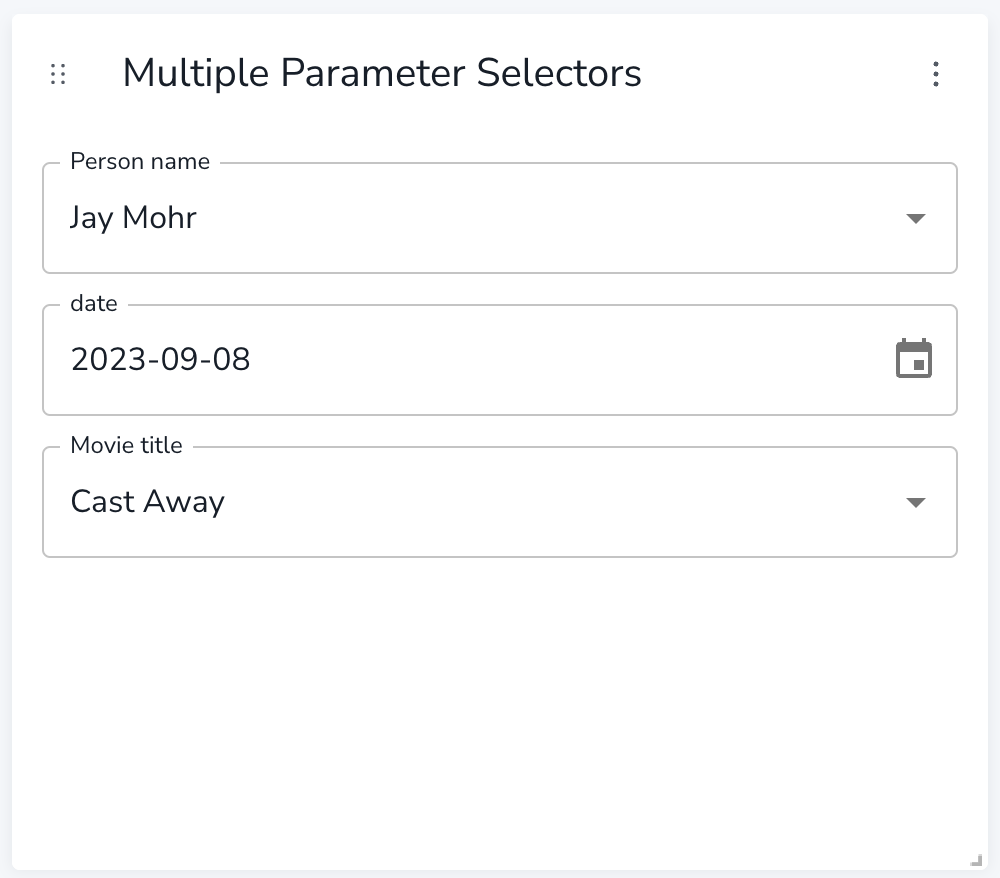 Parameter-only Form