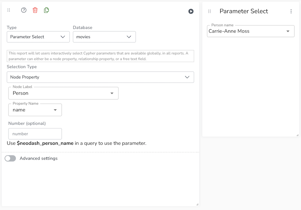 Node Property Select